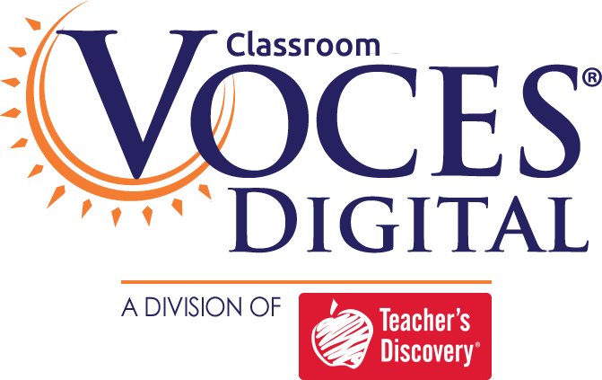 Voces Digital is a division of Teacher's Discovery.